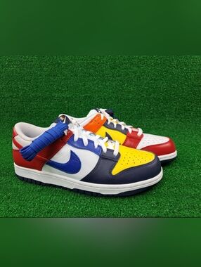 Nike Low Co. Japan  Sneaker - Yellow, Blue, Red, Navy